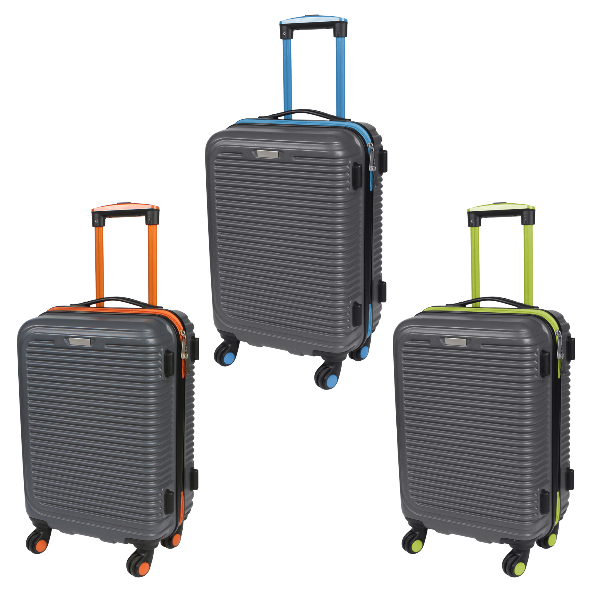 MALETA RIGIDA DE VIAJE CON MANGO RETRACTIL E474